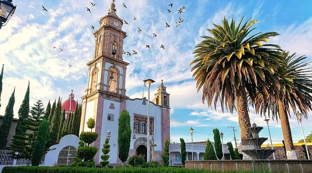 San Martín de las Pirámides — vista panorámica destacada
