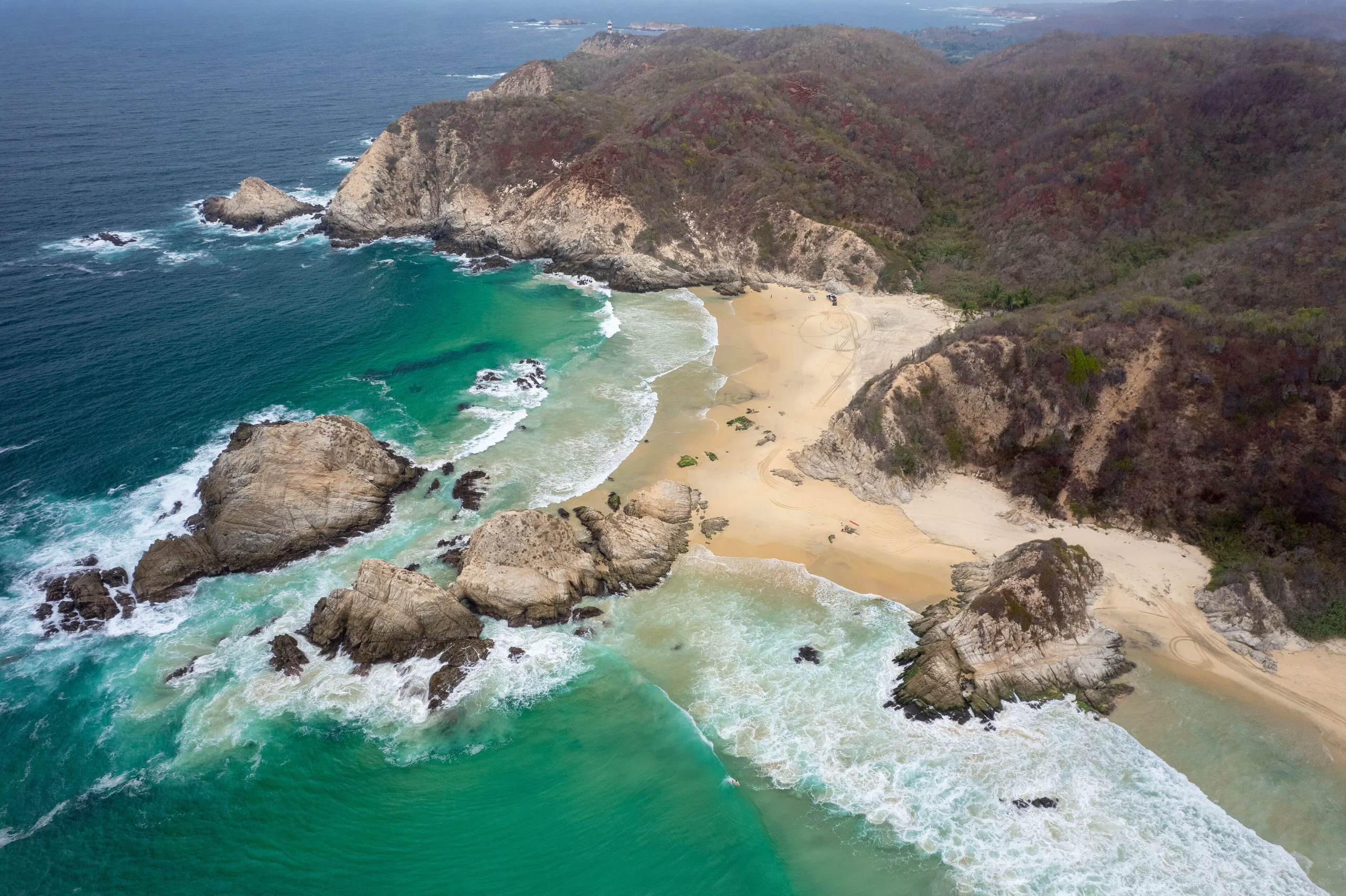 Lázaro Cárdenas — vista panorámica destacada