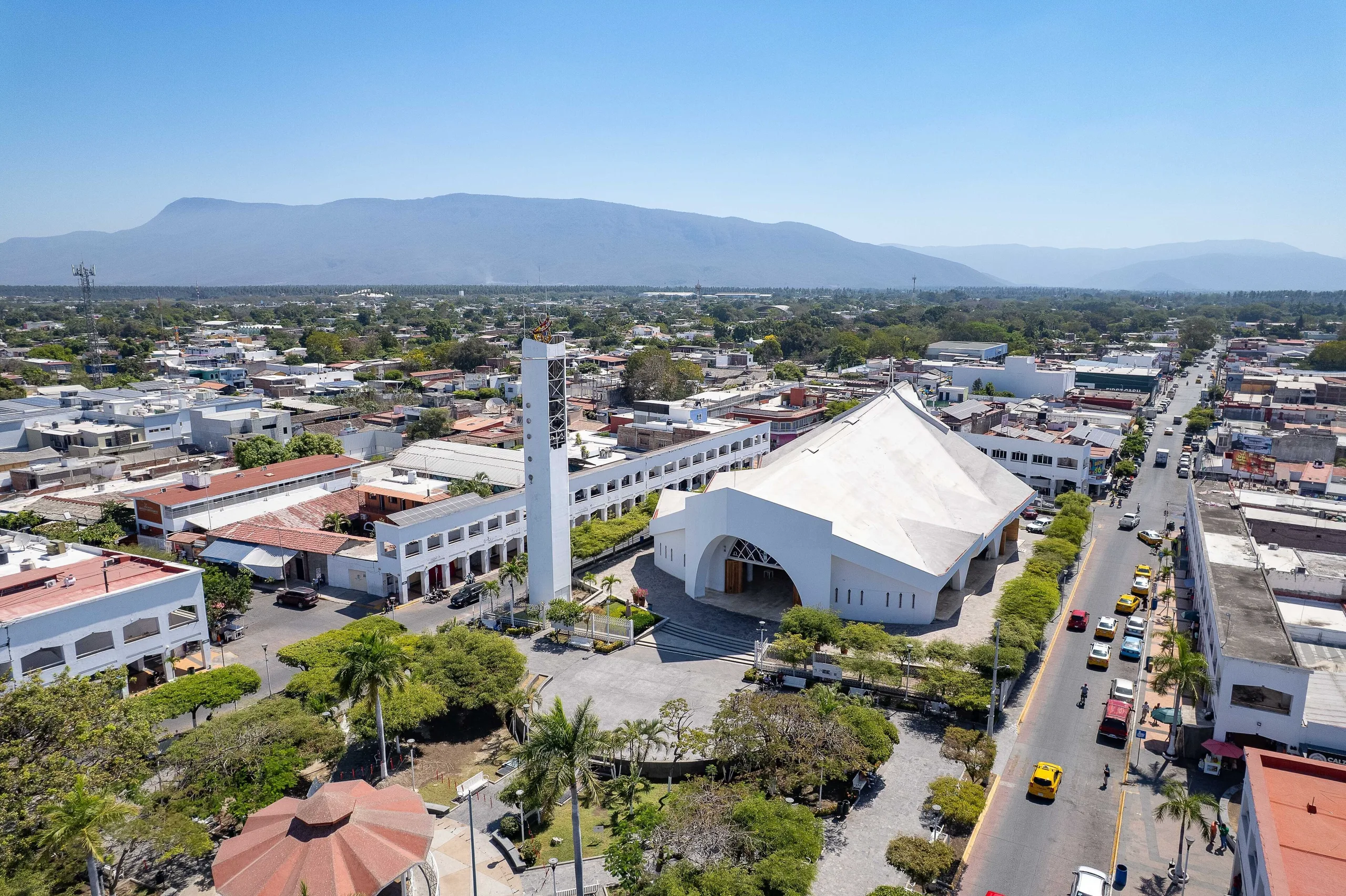 Tecomán — vista panorámica destacada