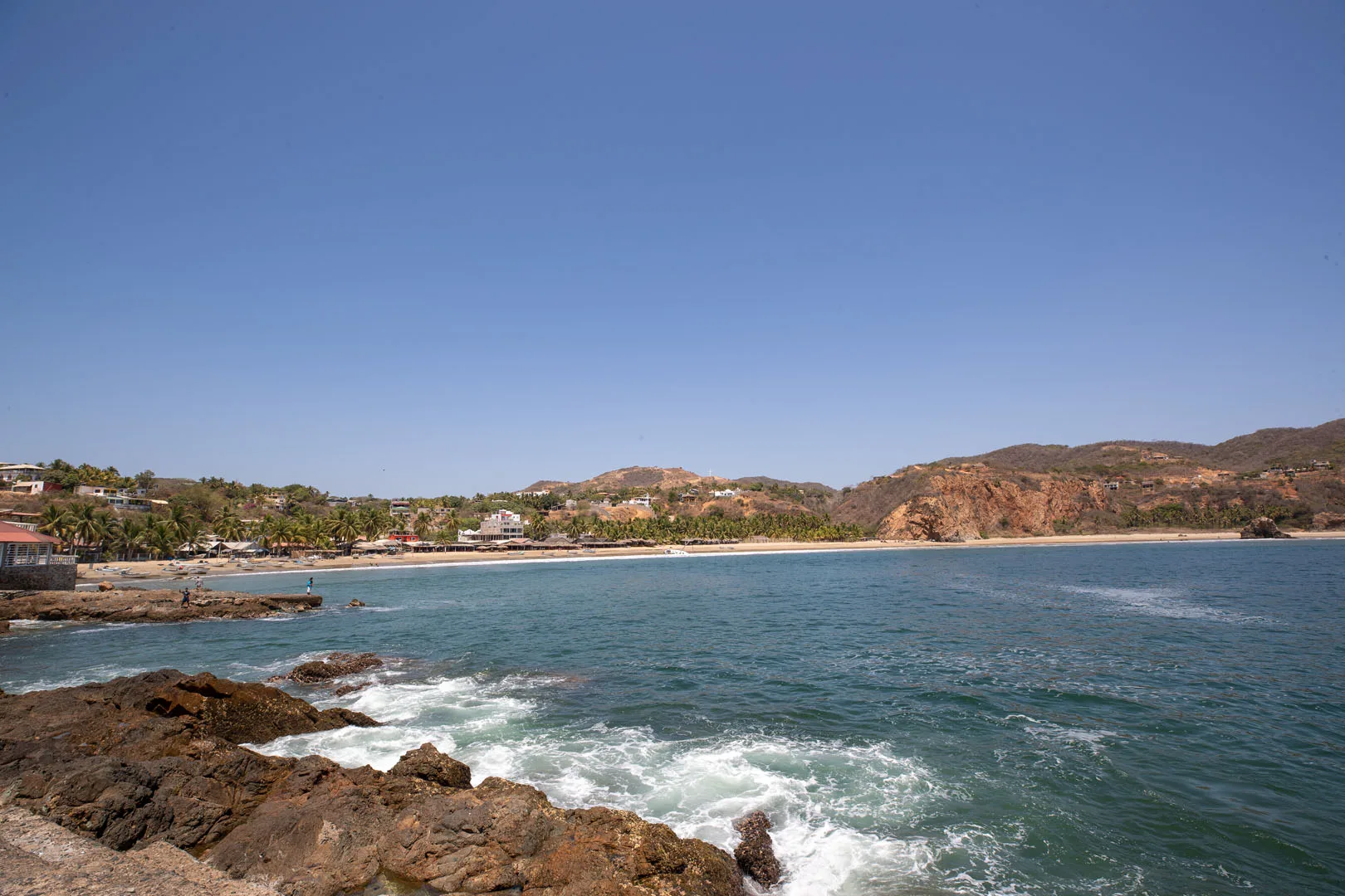 Caleta de Campos — playa en Michoacán