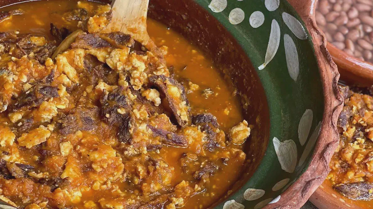 Aporreadillo — gastronomía típica de Michoacán