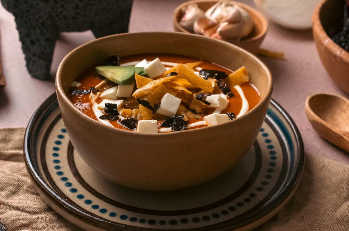 Sopa tarasca — gastronomía típica de Michoacán